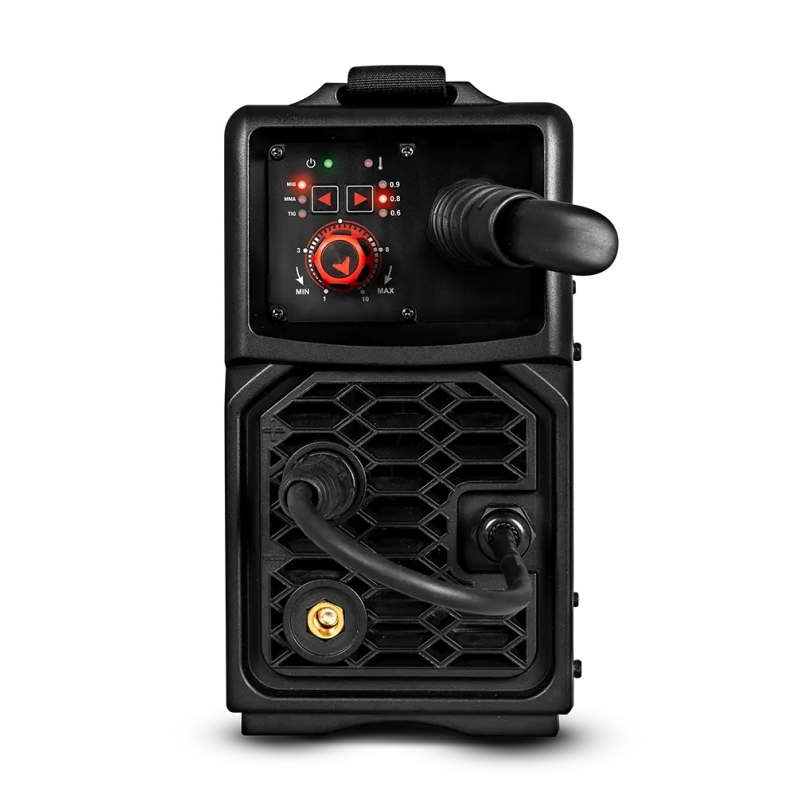 Multi-Process Welder – 3-in-1 MIG/TIG/STICK Machine with Synergic Control & 10A Plug