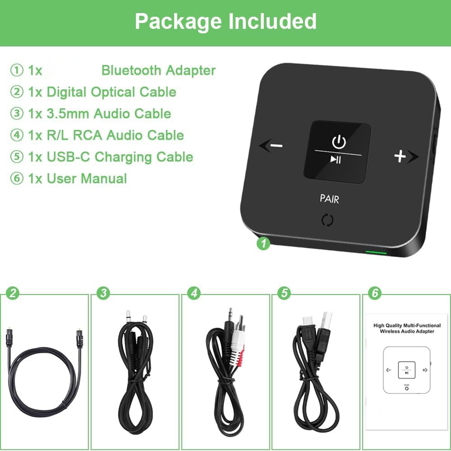 Bluetooth transmitter and receiver