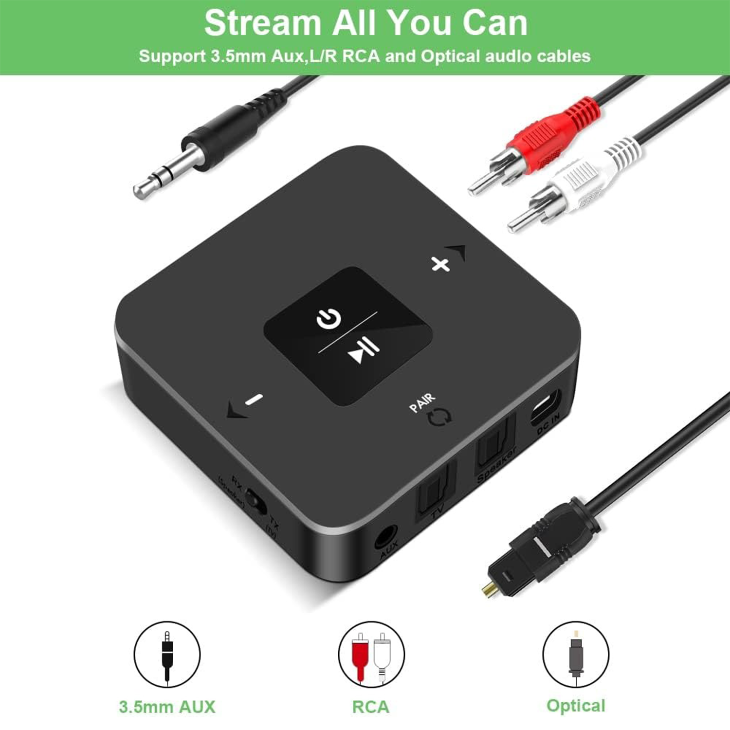 Bluetooth transmitter and receiver