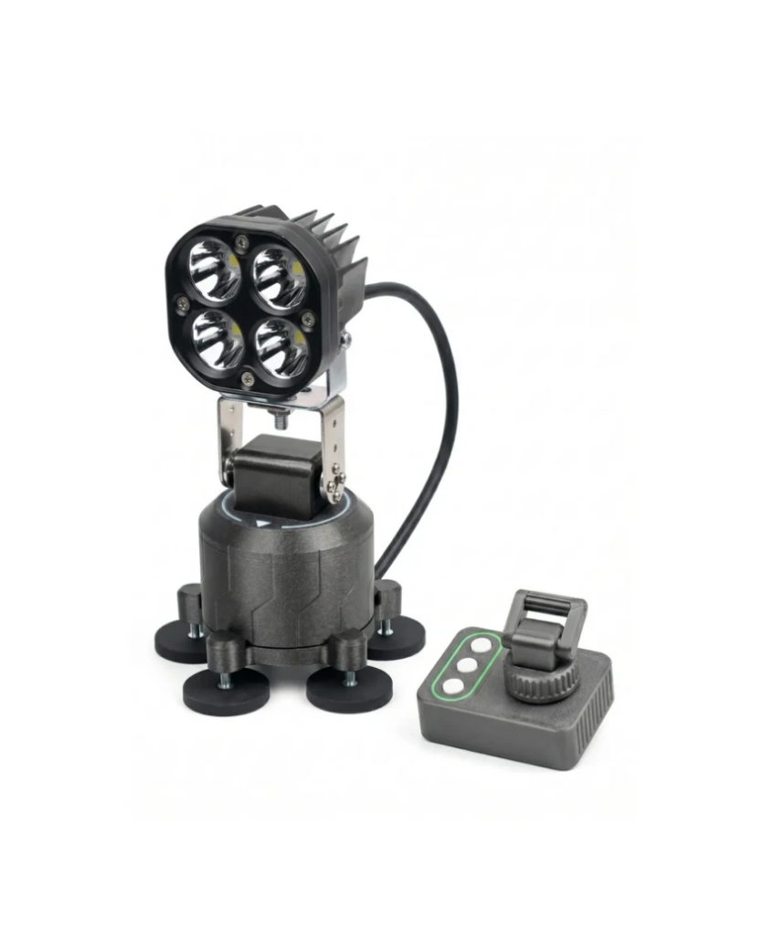 Outdoor Thermal Scanner Mount with Remote Control & Stable Magnetic Base