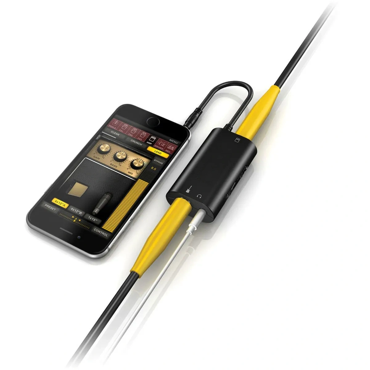 Portable Guitar Interface – Plug-and-Play Audio Adapter for iOS, Mac & Android