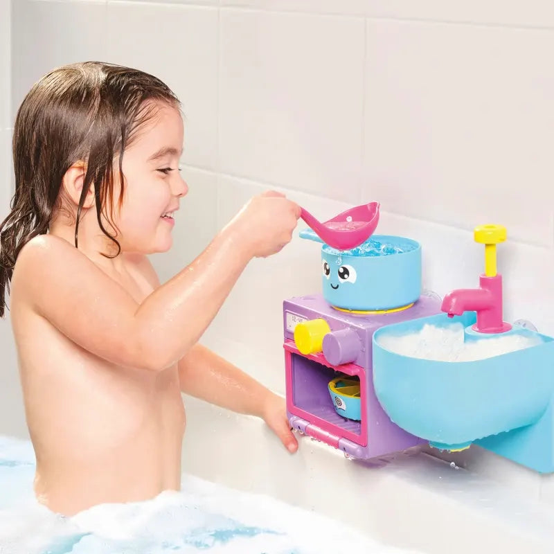 Bubble Baking Bath Toy – Kitchen-Themed Bubble Maker Set for Toddlers