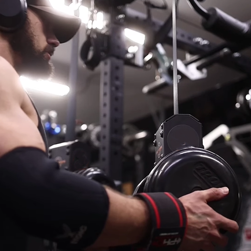 Heavy-Duty Dumbbell Safety Spotter
