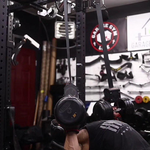 Heavy-Duty Dumbbell Safety Spotter