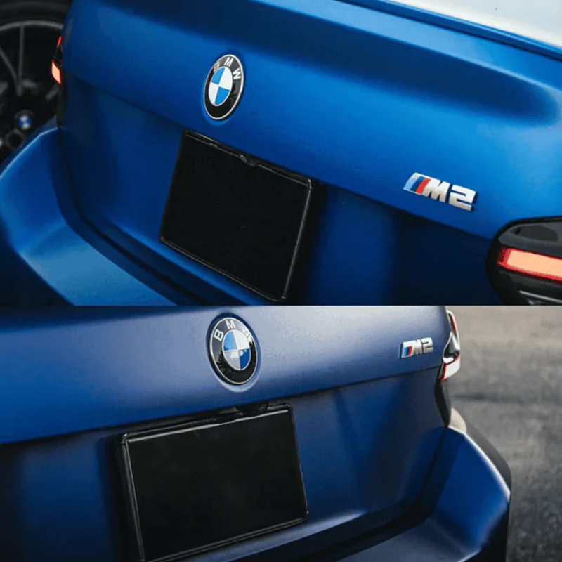 Hiding license plate -  Hide license plate in 0.01 milliseconds