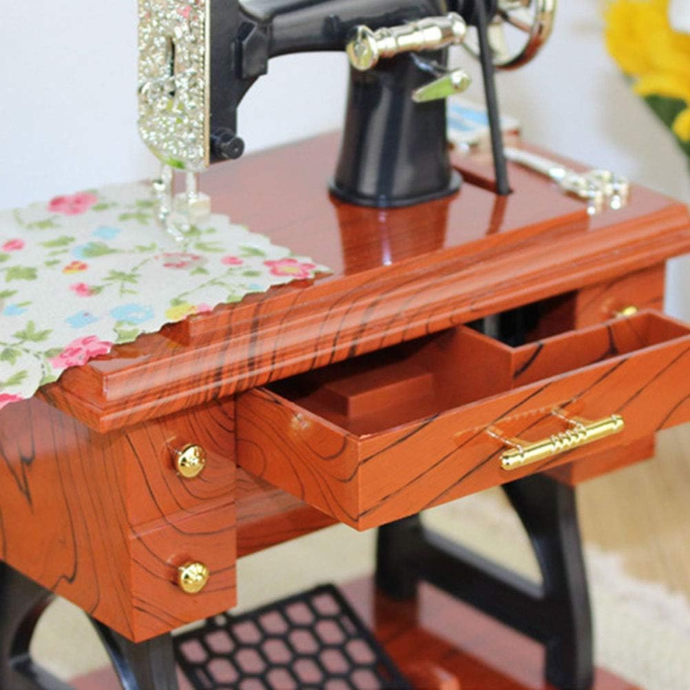 Sewing Machine Music Box – Vintage Design