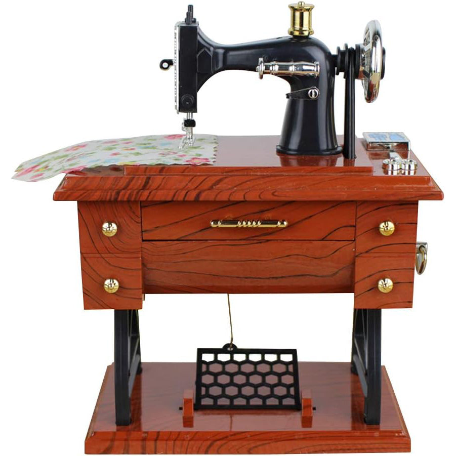 Sewing Machine Music Box – Vintage Design