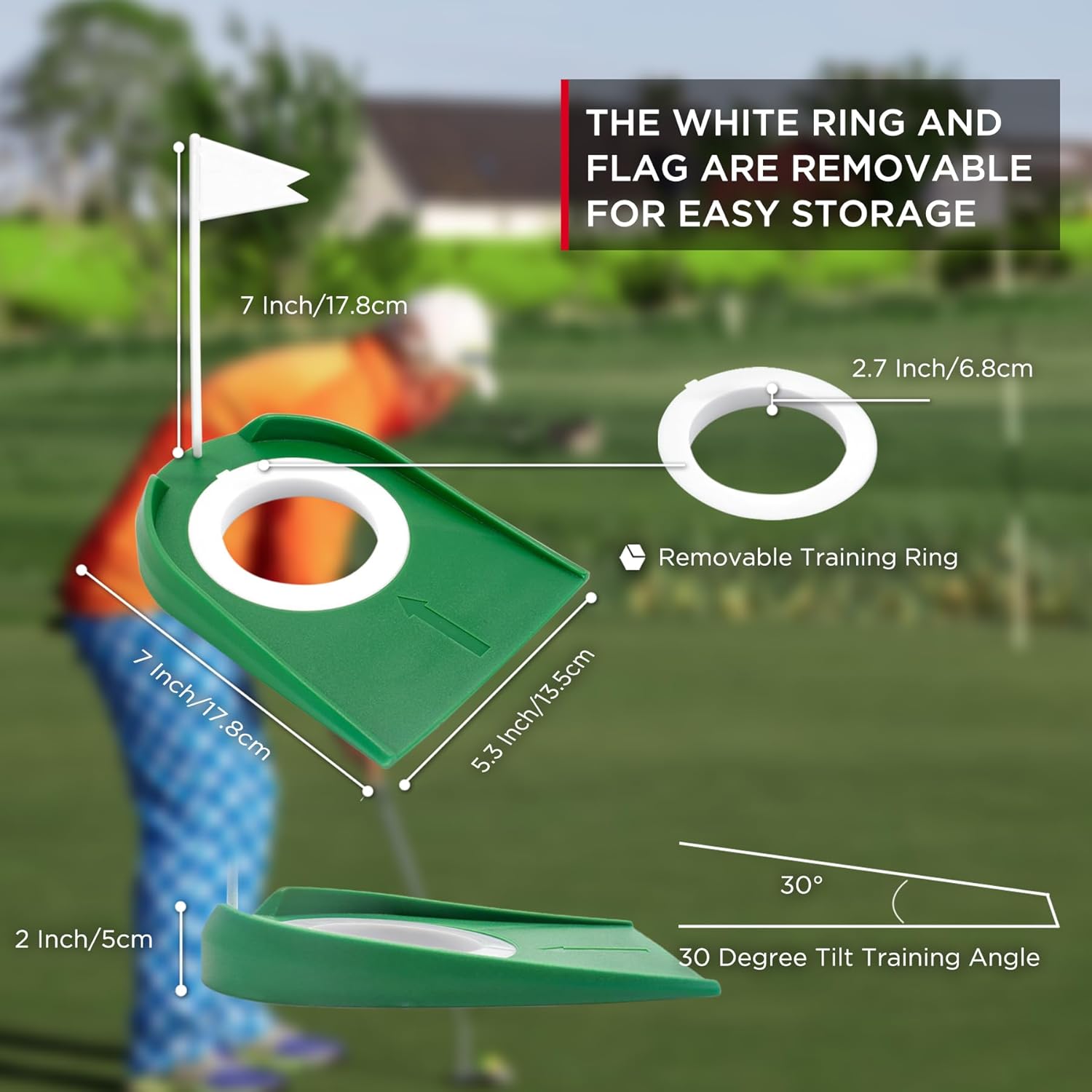 Golf Putting Mirror – Alignment Training Aid for Stability & Accuracy