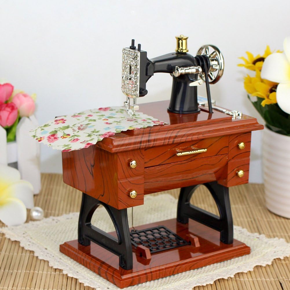 Sewing Machine Music Box – Vintage Design