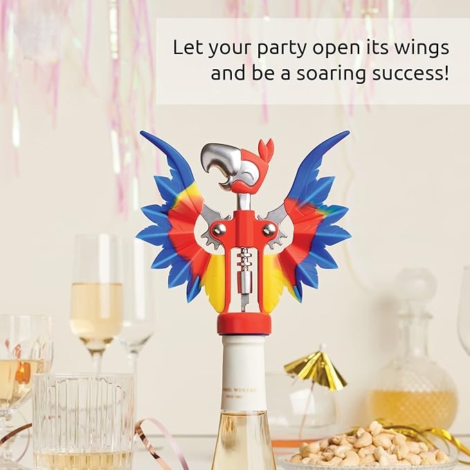 Bird Shape & Beer Opener — Creative Corkscrew & Bottle Opener