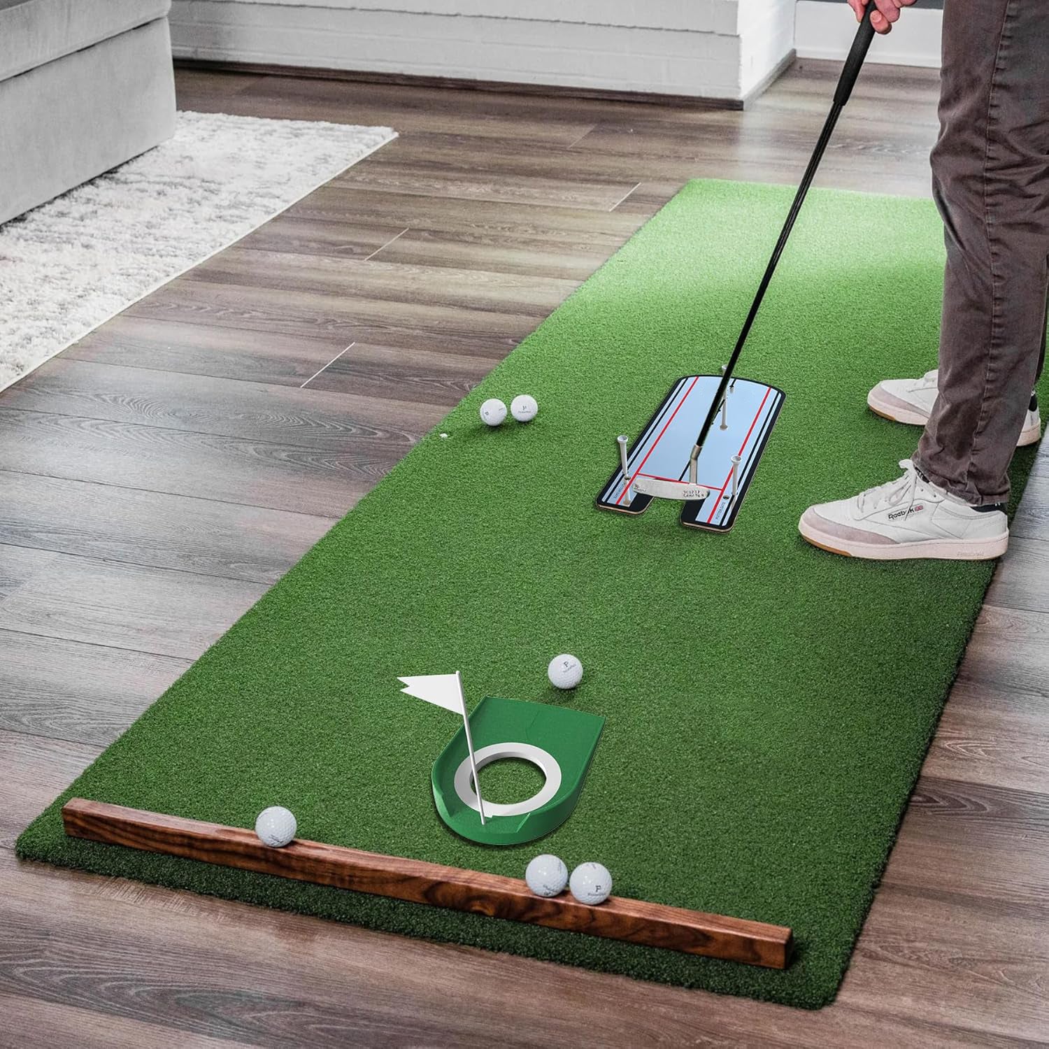 Golf Putting Mirror – Alignment Training Aid for Stability & Accuracy