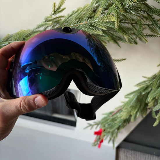 4K UHD Ski Goggles – Built-In 4K Camera