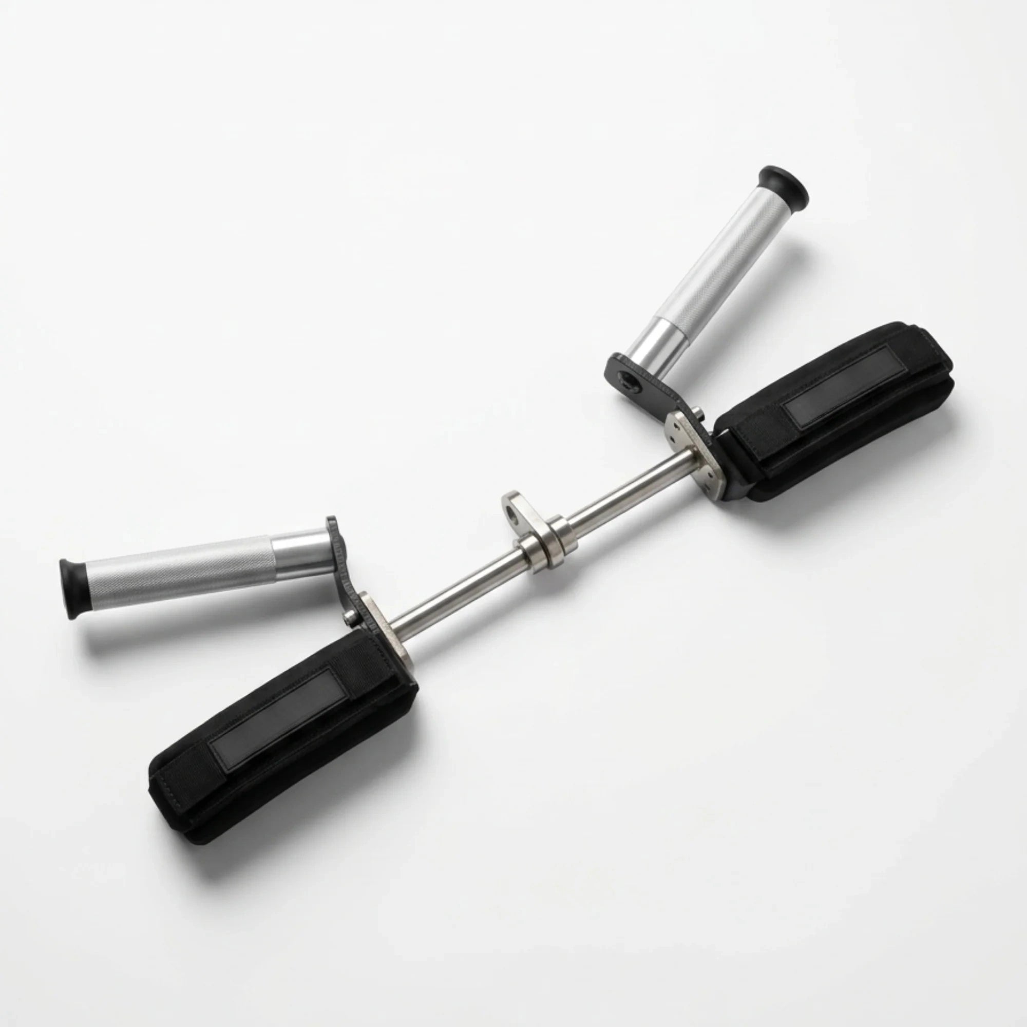 Ergonomic Arm Training Bar, Wrist-Friendly Cable Attachment for Biceps,Triceps Strength Workouts