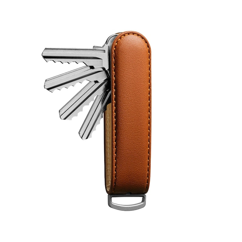Top-Grain Leather Key Organizer – Minimalist Key Holder