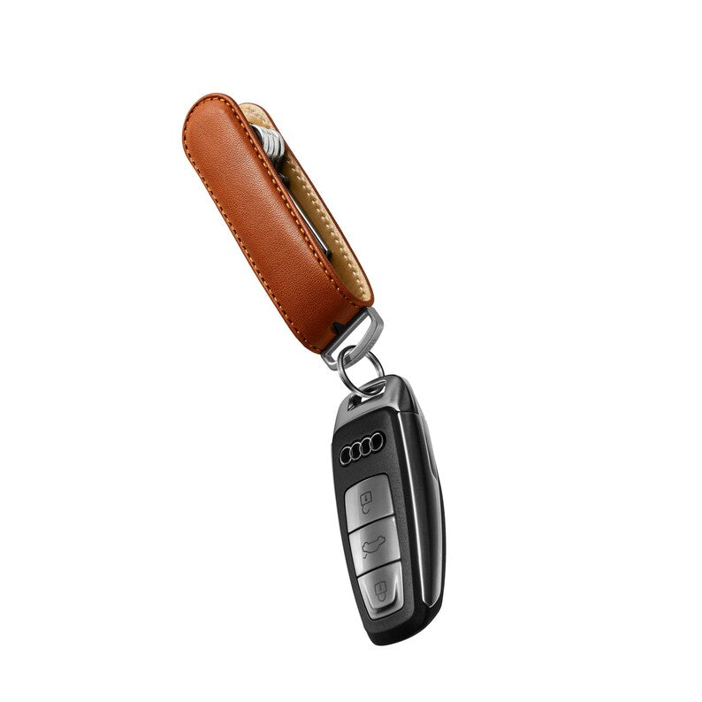 Top-Grain Leather Key Organizer – Minimalist Key Holder