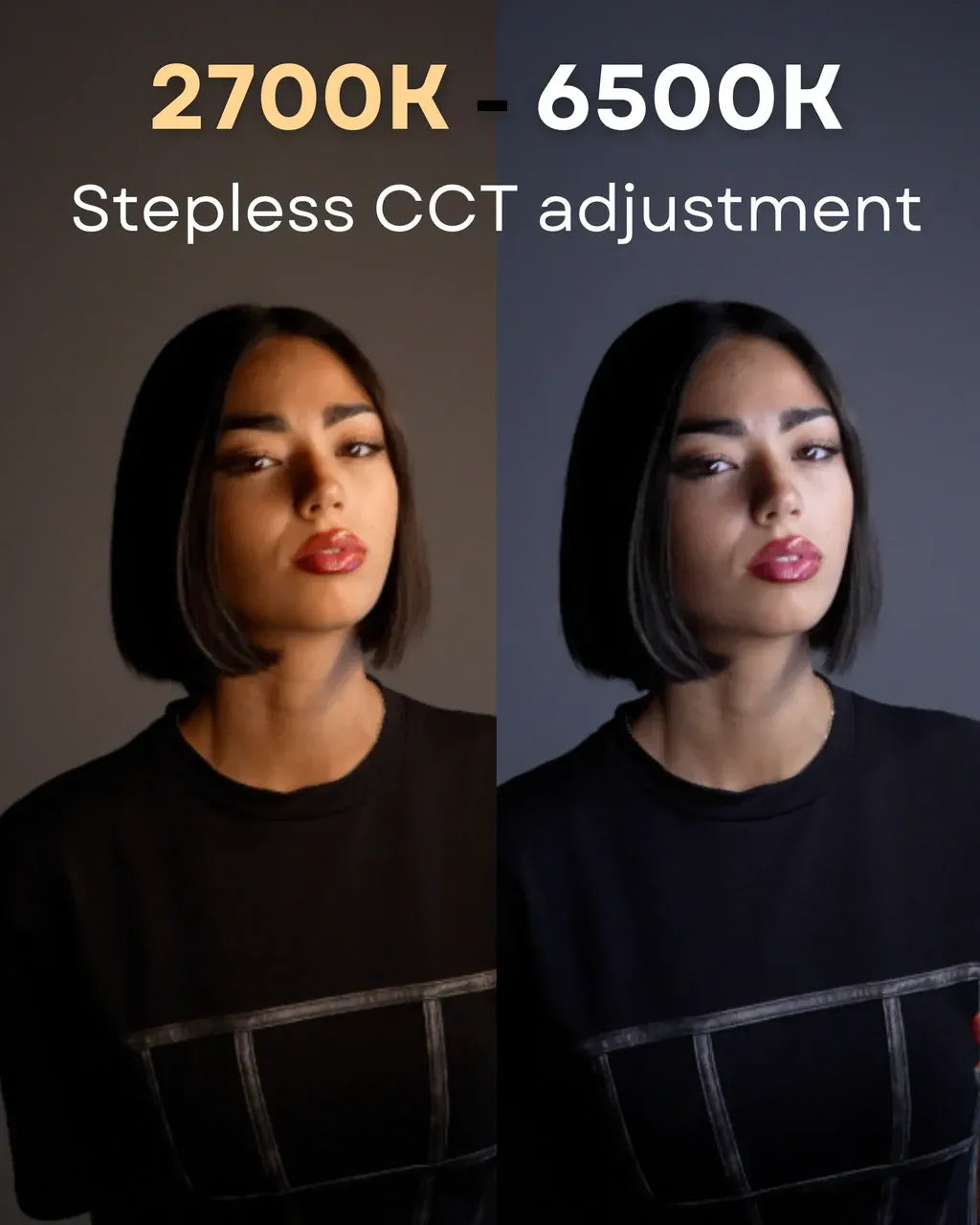 Studio-Quality Portable Light – 95+ CRI Color Accuracy