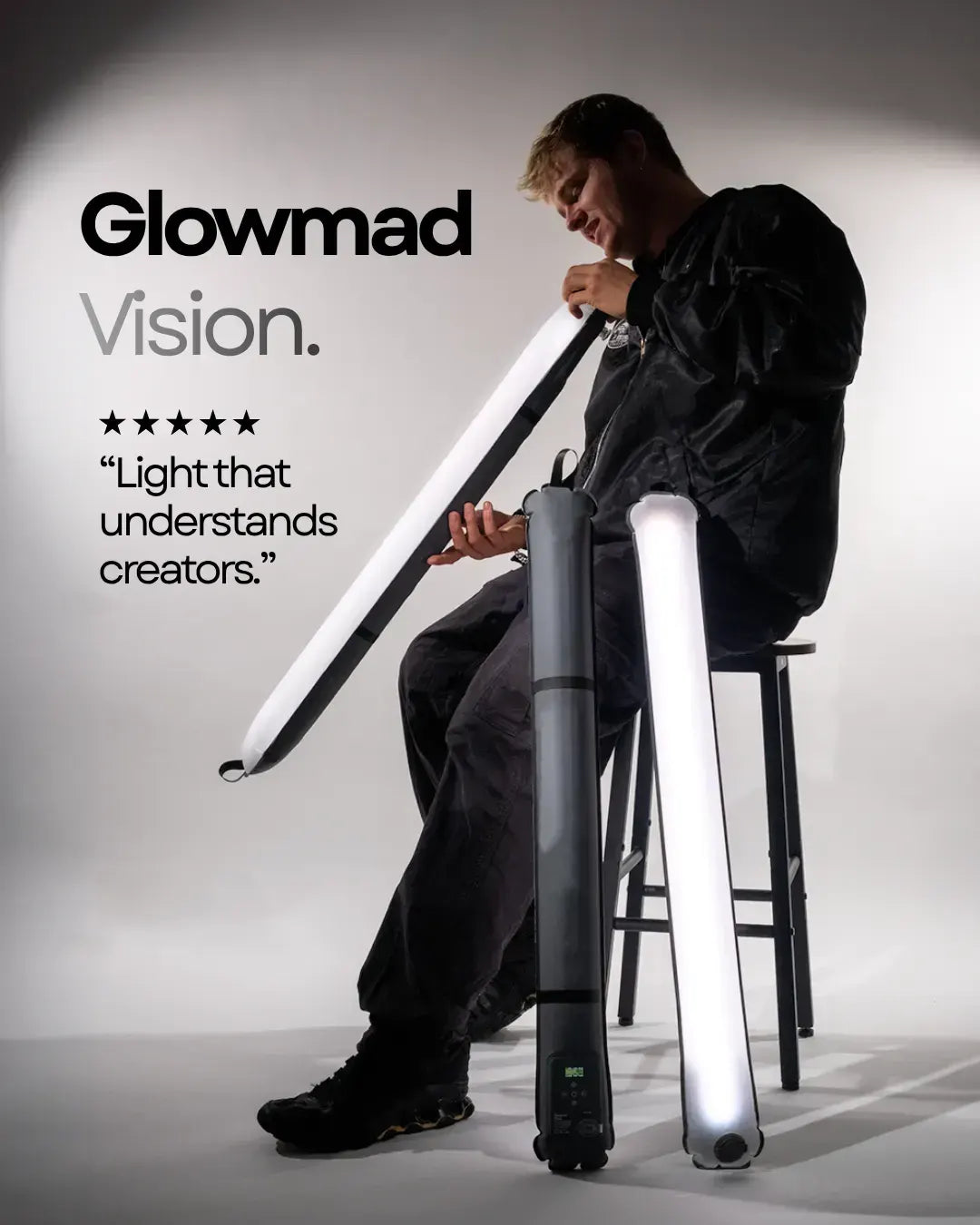 Studio-Quality Portable Light – 95+ CRI Color Accuracy