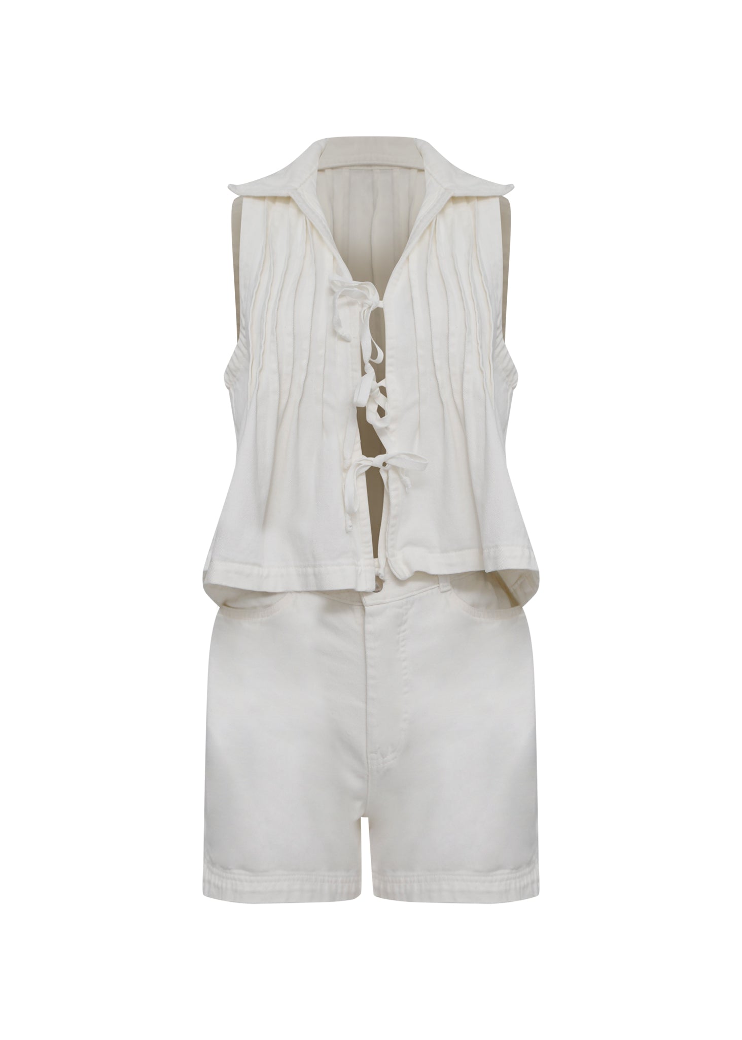 Conjunto  Denim Marfil de Verano