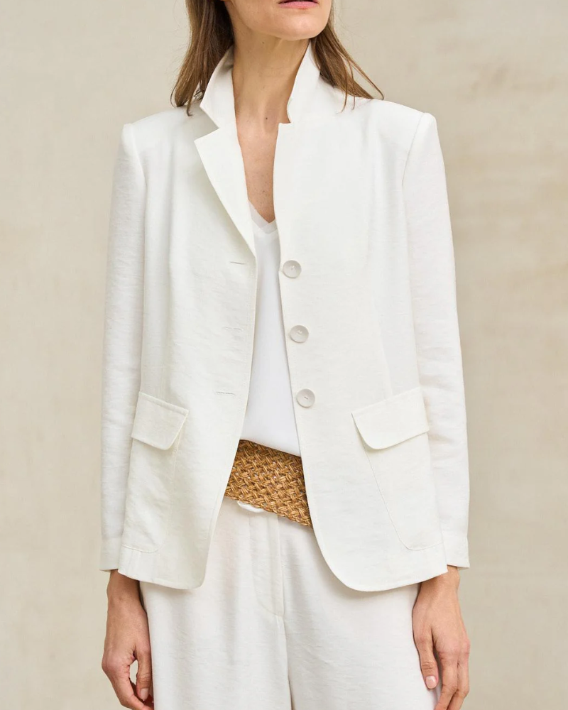 Women’s Lightweight Jacket & Wide Leg Pants 2-Piece Set