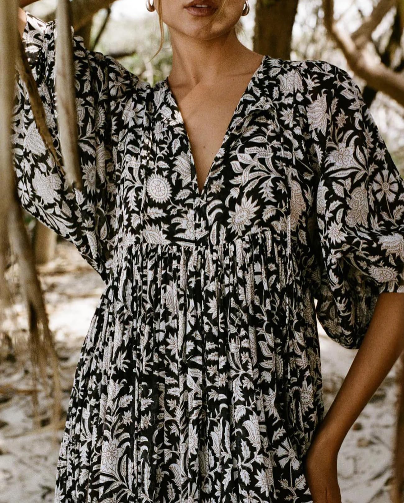 50%OFF 🔥 Women'S Summer Dress - Casual Bohemian Style - Floral Pattern