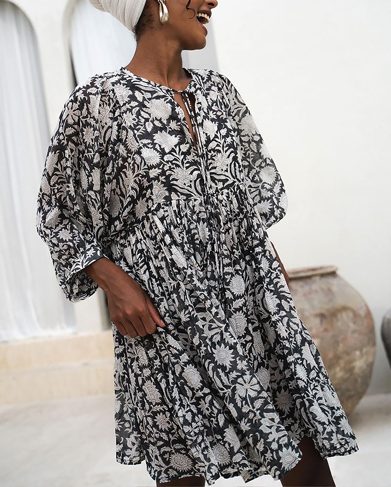 50%OFF 🔥 Women'S Summer Dress - Casual Bohemian Style - Floral Pattern