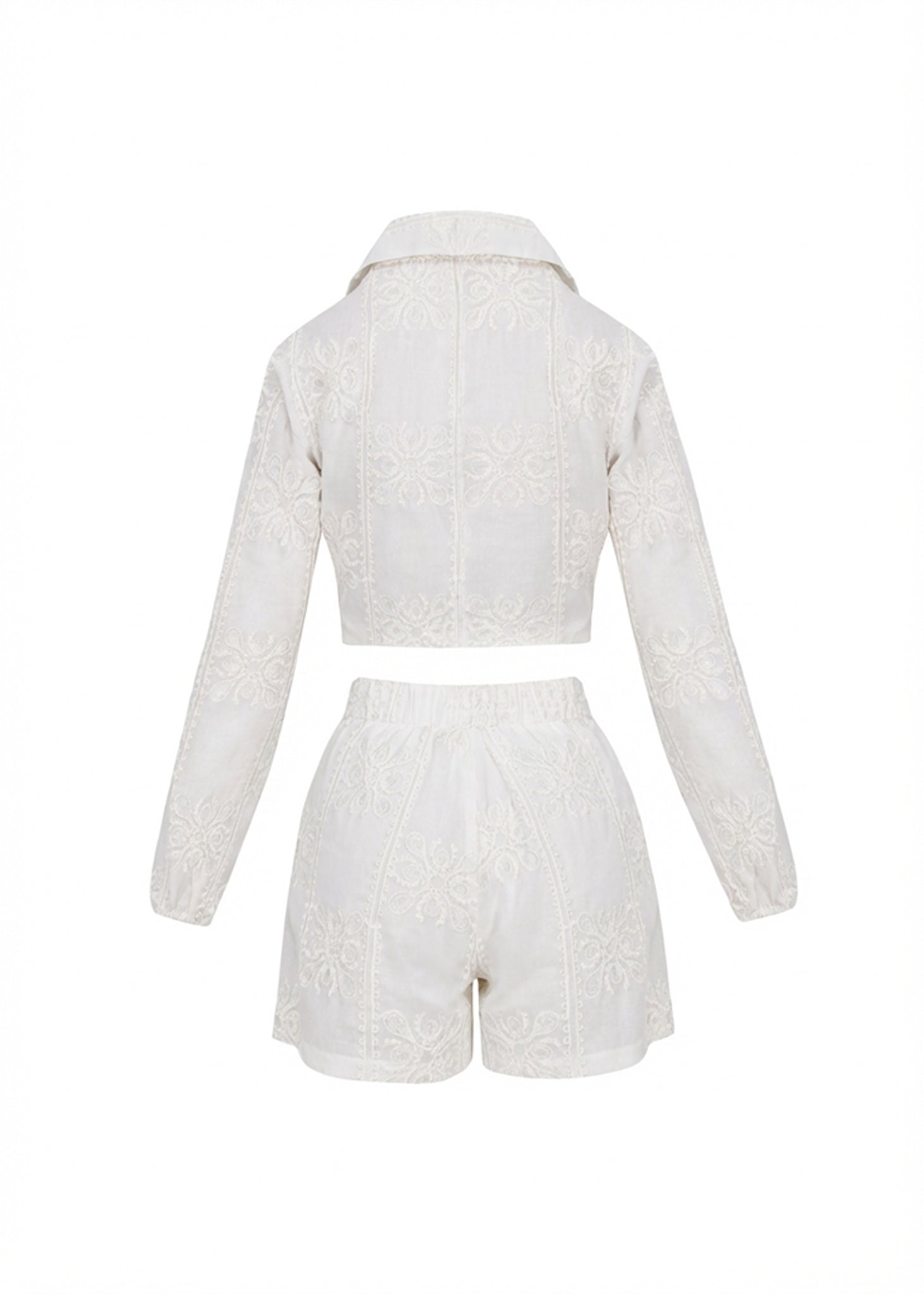 Conjunto Embroidered Linen