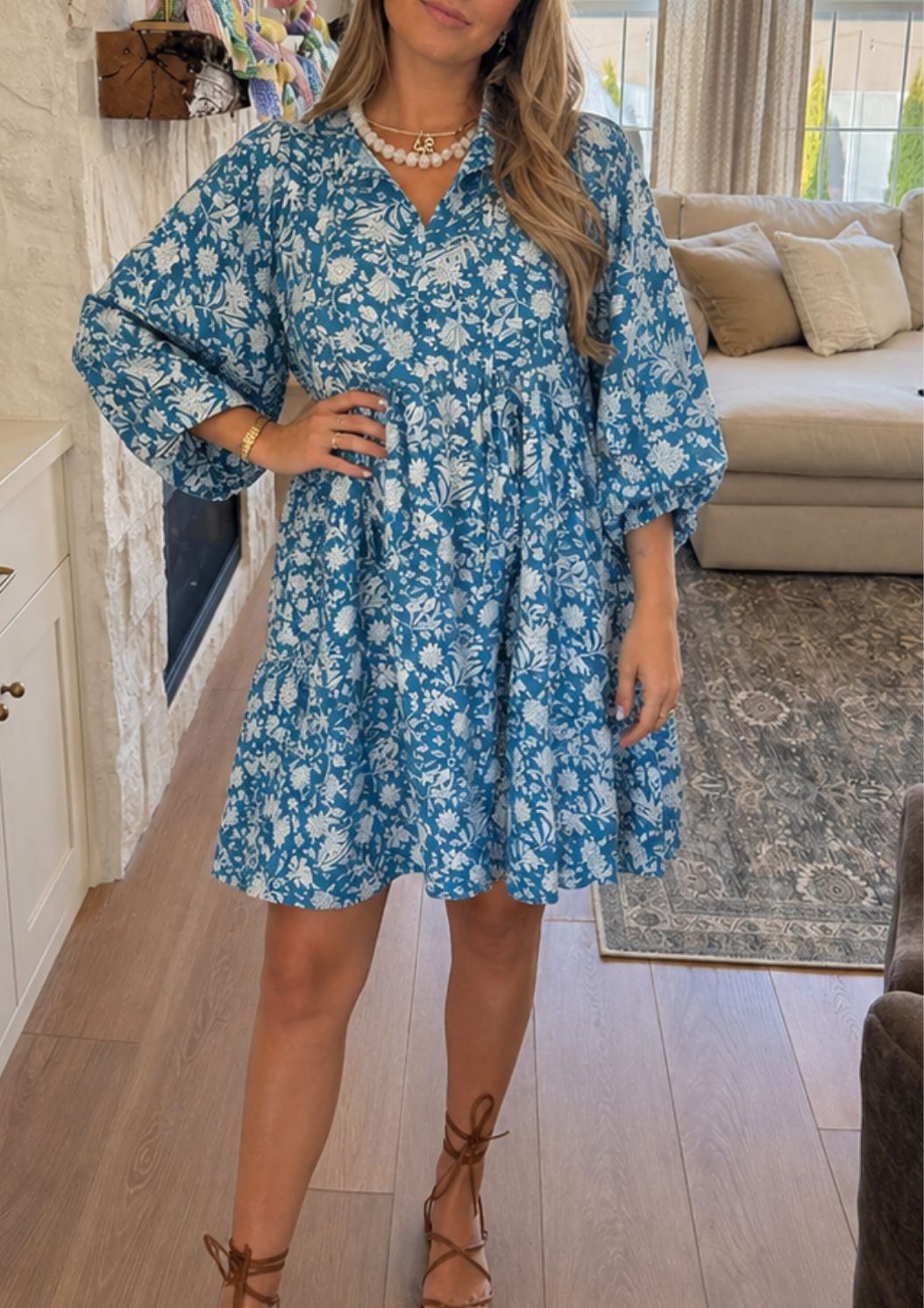 50%OFF 🔥 Women'S Summer Dress - Casual Bohemian Style - Floral Pattern