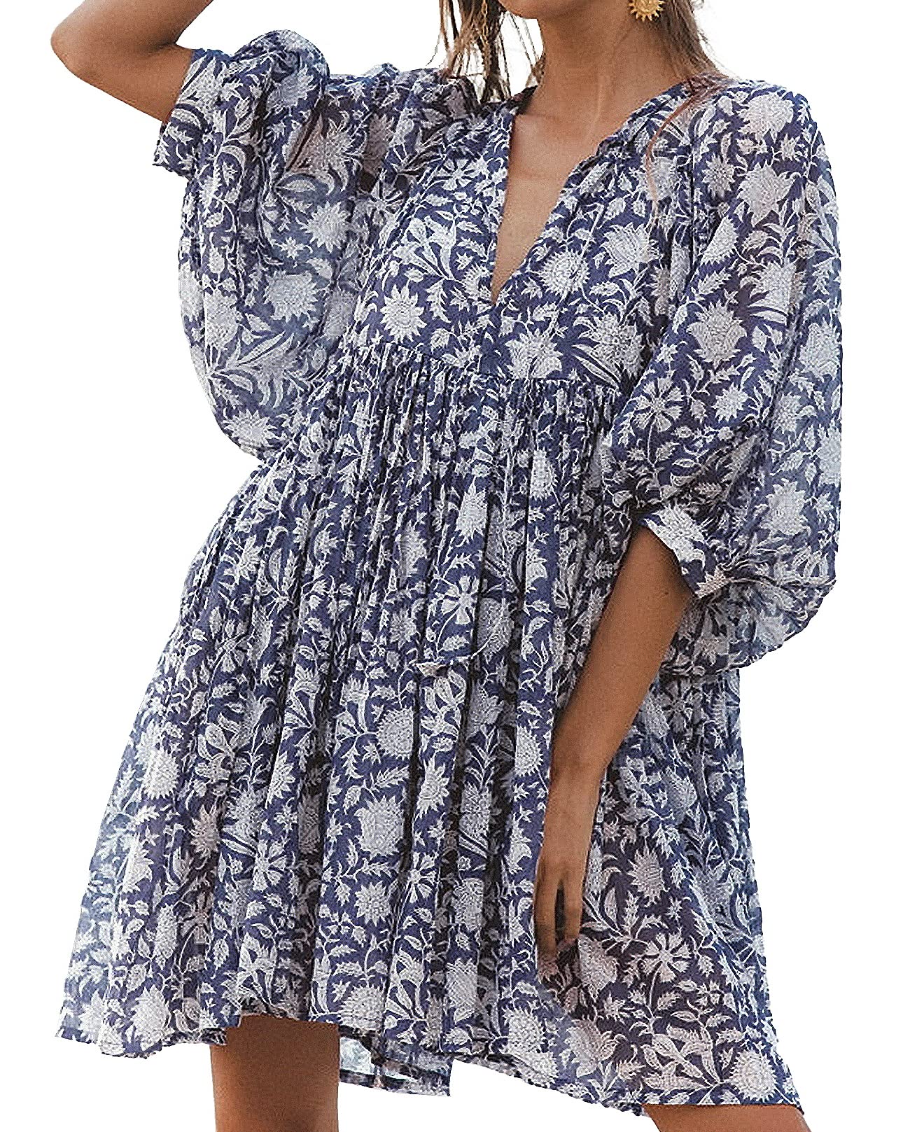 50%OFF 🔥 Women'S Summer Dress - Casual Bohemian Style - Floral Pattern