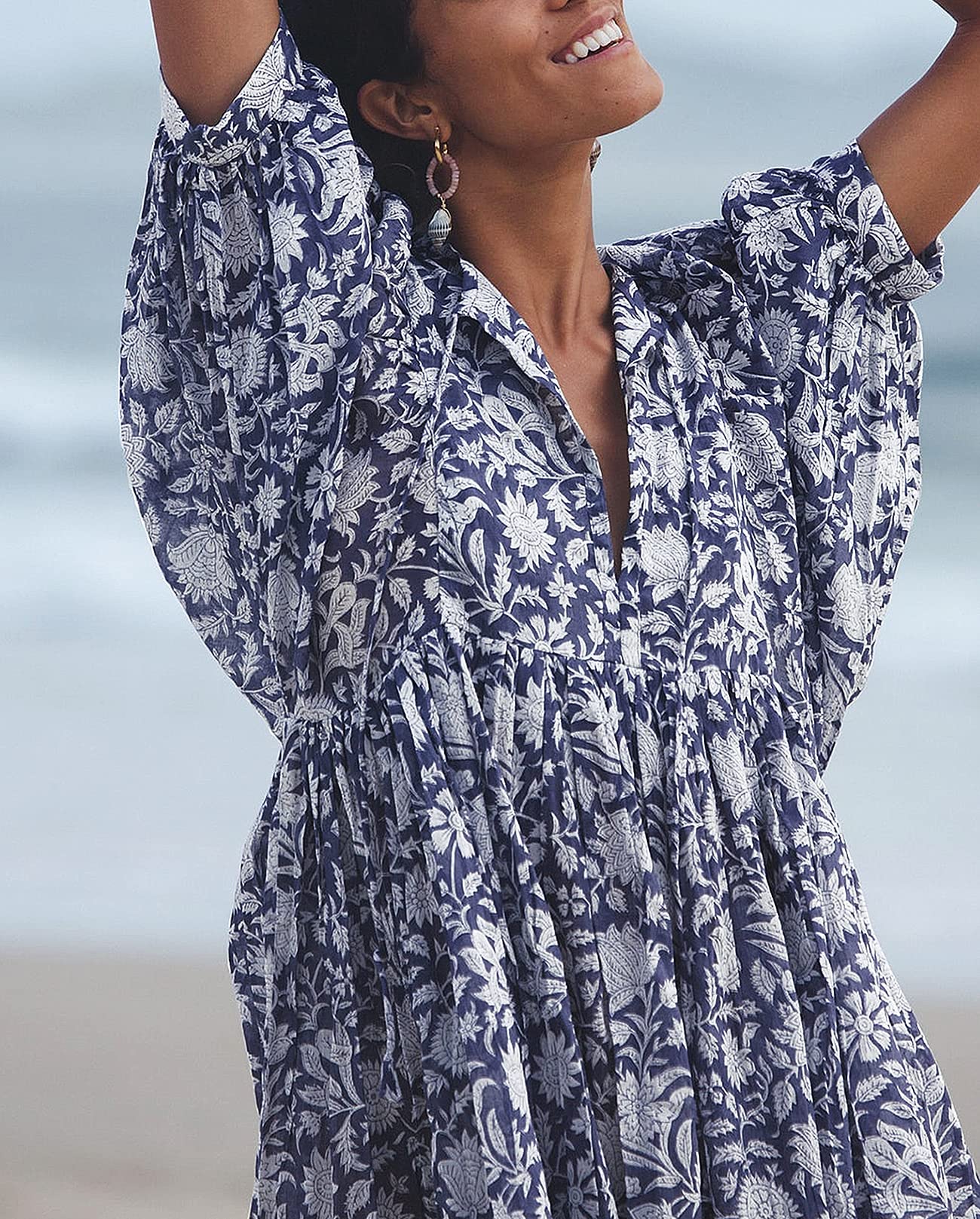 50%OFF 🔥 Women'S Summer Dress - Casual Bohemian Style - Floral Pattern