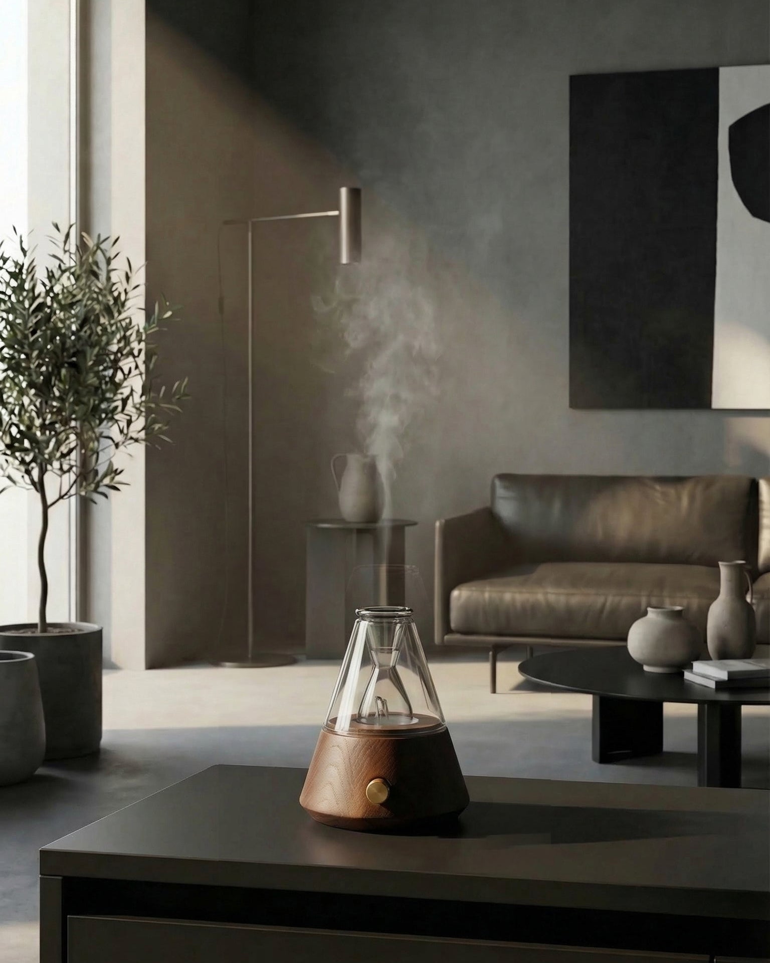 Chavanc Waterless Glass Essential Oil Diffuser