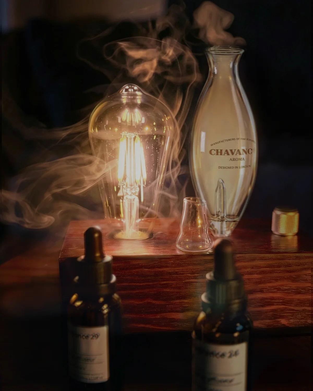 Gloryboundus Crafted Solid Wood Nebulizing Diffuser