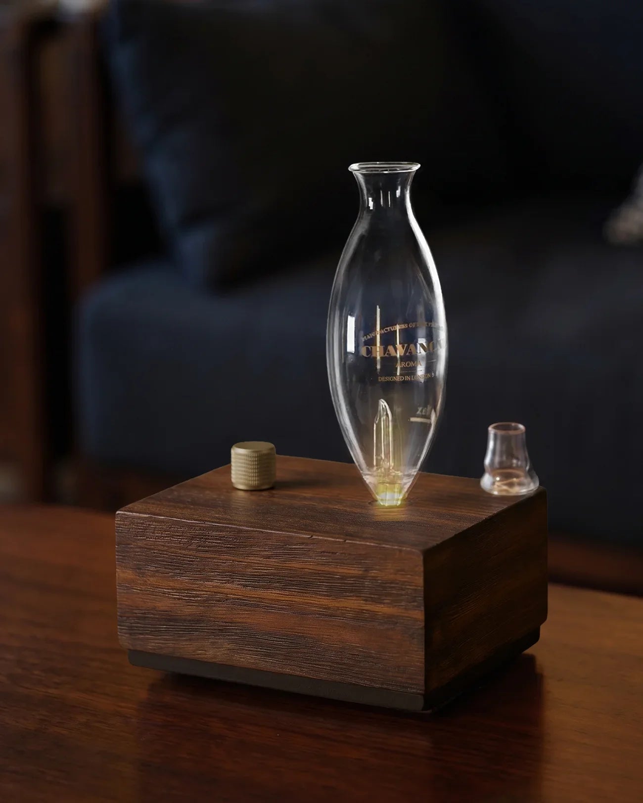 Gloryboundus Crafted Solid Wood Nebulizing Diffuser