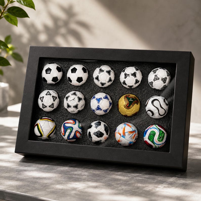 🔥Last Day 60% OFF🔥 2026 World Cup Mini Soccer Ball Set, Fathers Day Gift, Football Fan Collectible Box