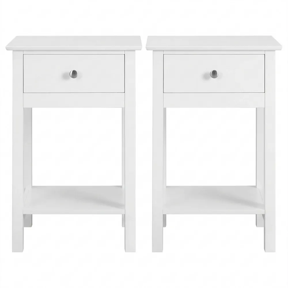 Moderner Nachttisch mit Schublade und Ablage