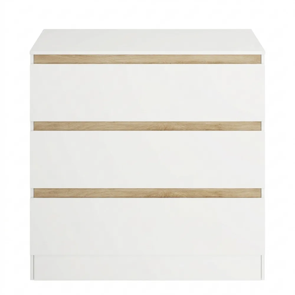 Moderne Schubladenkommode mit 3 Schubladen für vielseitigen Einsatz