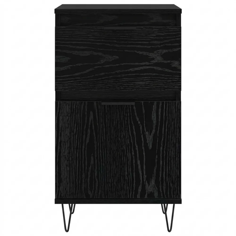 Moderner Flurschrank mit Schublade, 35x40x70 cm, Eichen-Optik