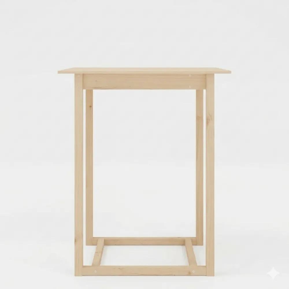 Hoher Bartisch aus Massivholz Kiefer für Esszimmer