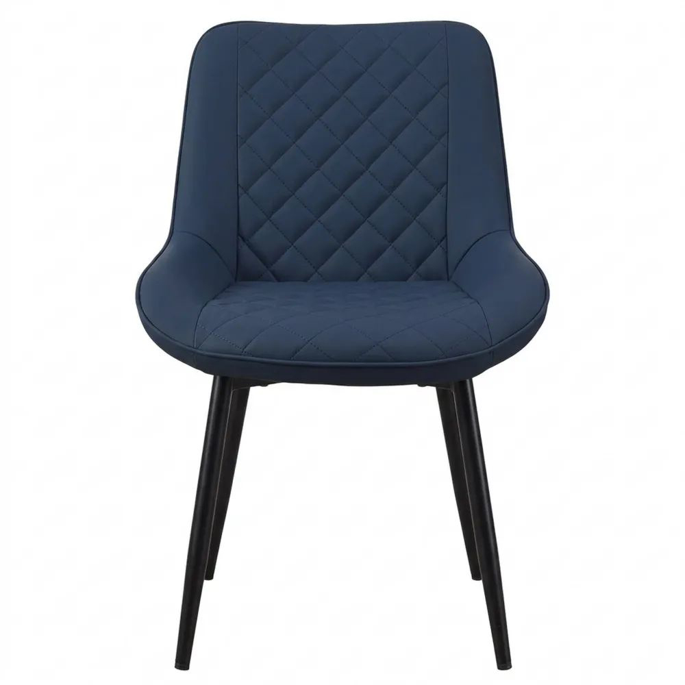 Wasserdichte Esszimmerstühle im 2er Set mit Rückenlehne