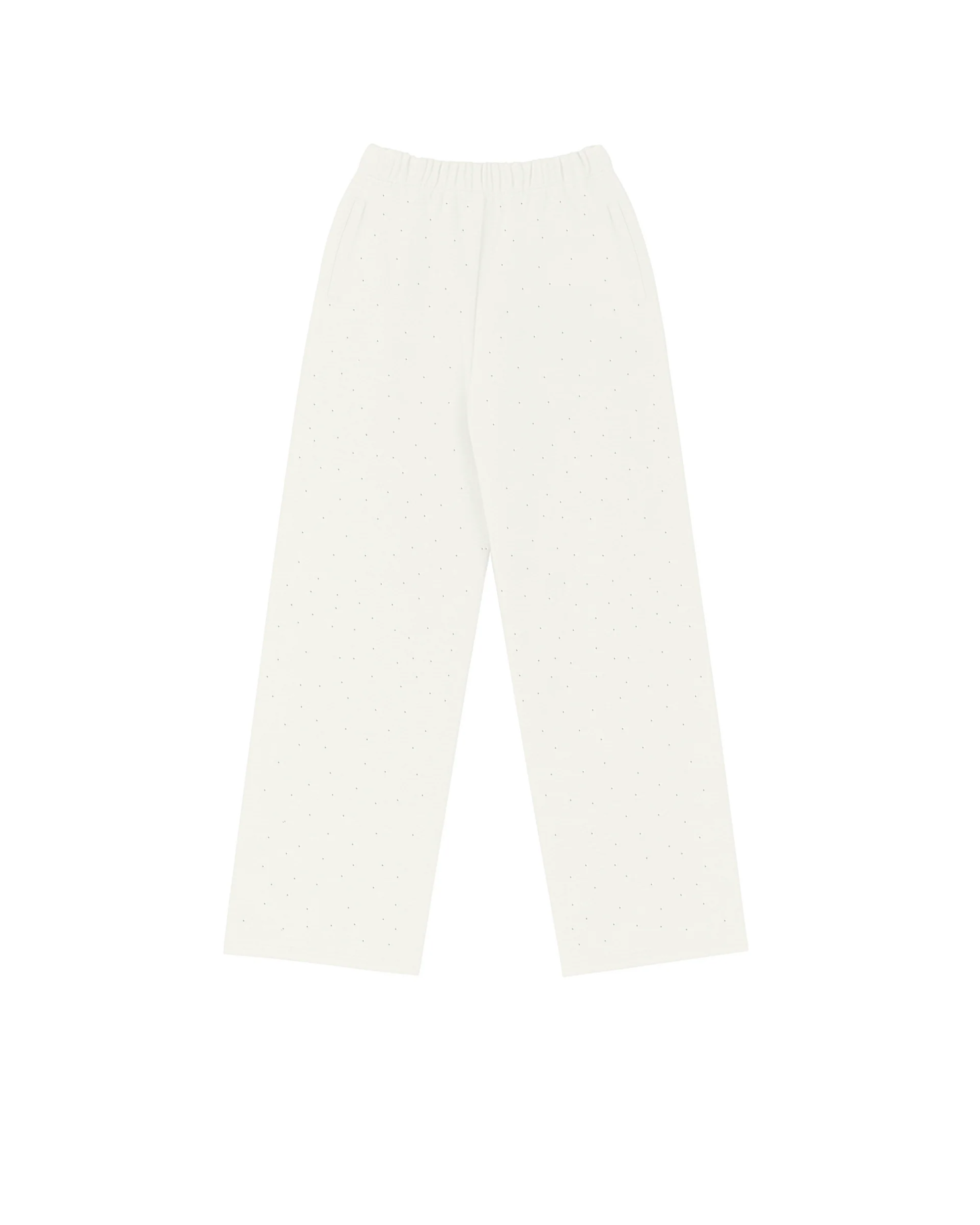 RHINESTONE SWEATS - OFF WHITE