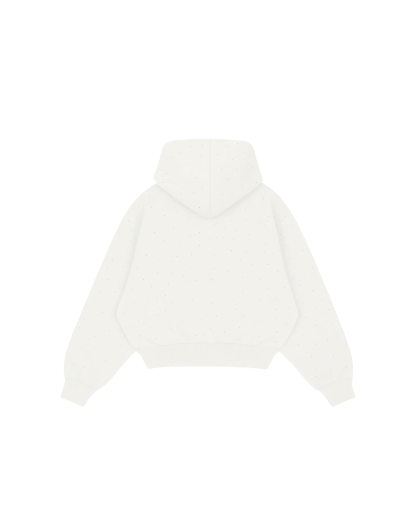 RHINESTONE JACKET - OFF WHITE