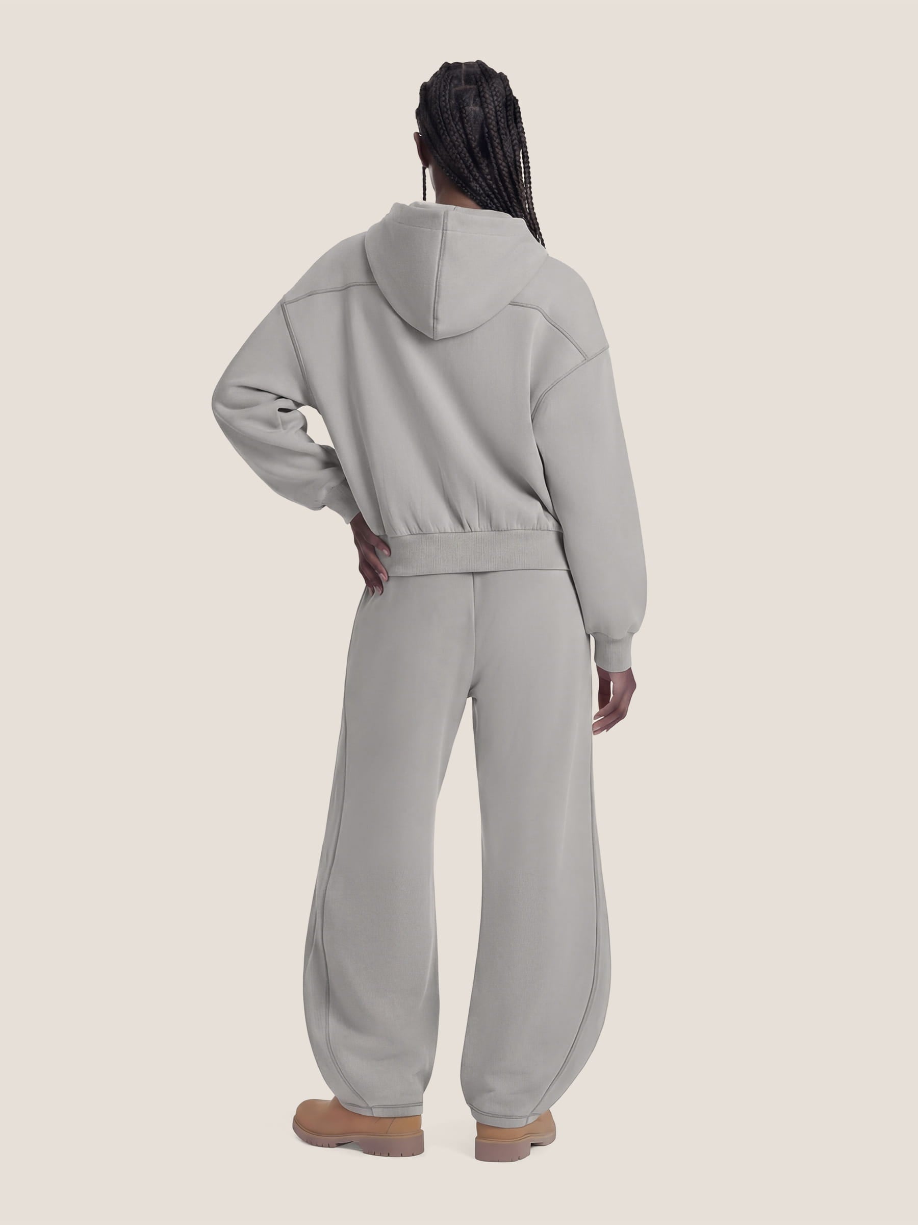 Cloud Boxy Hoodie Sets