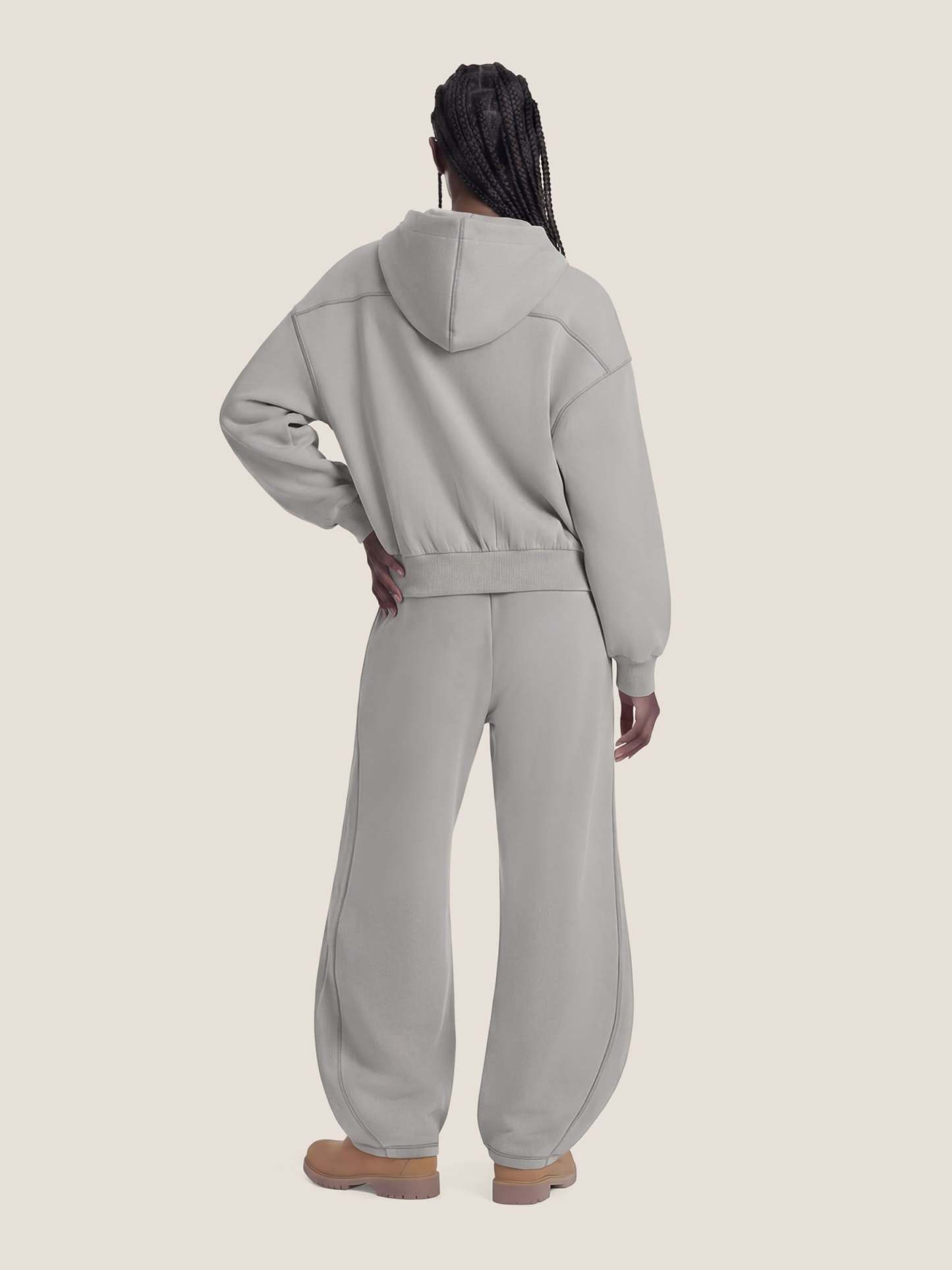 Cloud Boxy Hoodie Sets