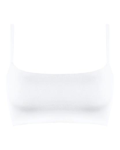 Form Essentials Crop | White