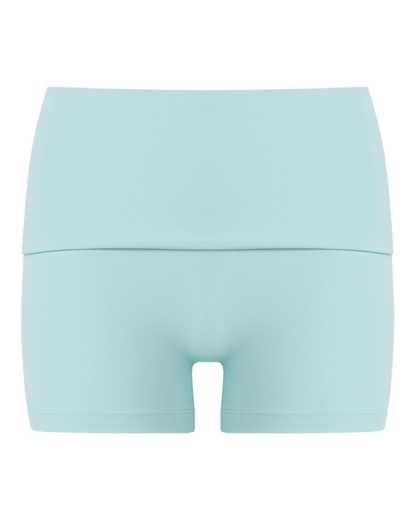 Form Invisible Scrunch Fold Over Shorts 3" | Aquatic