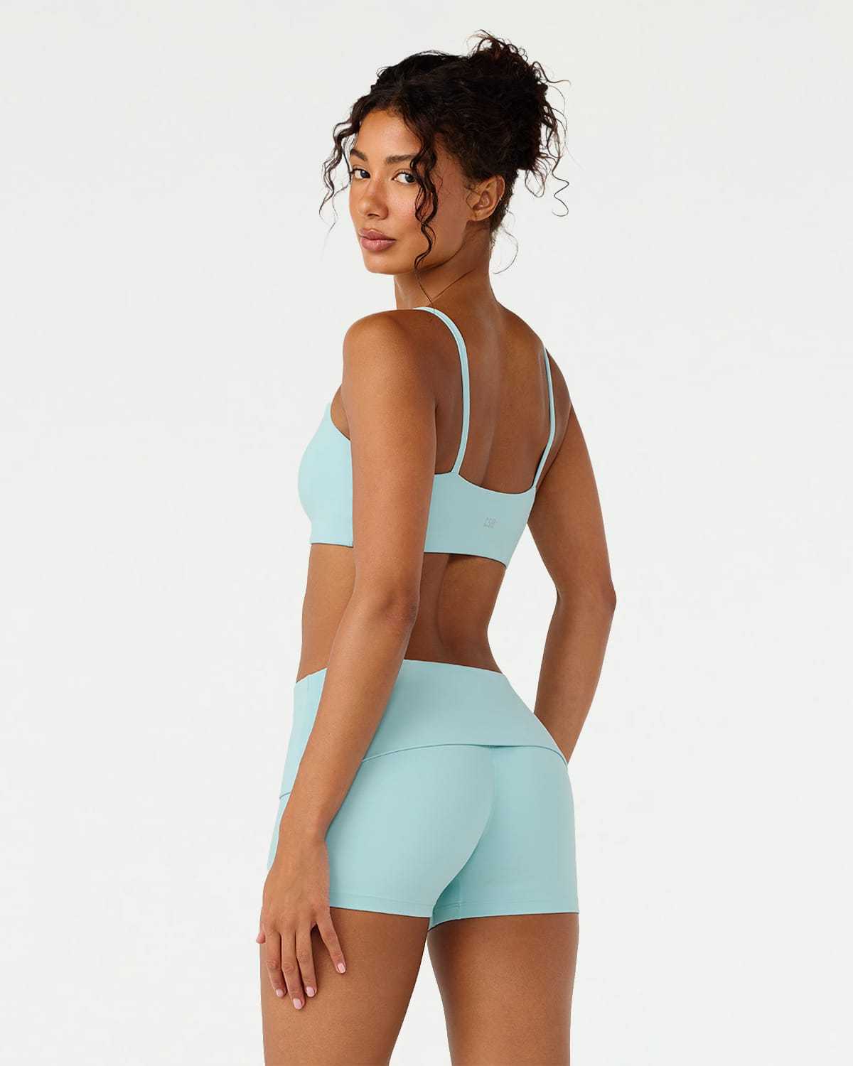 Form Essentials Crop | Aquatic