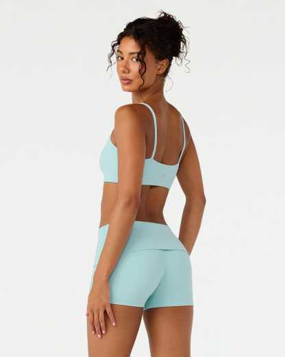 Form Essentials Crop | Aquatic