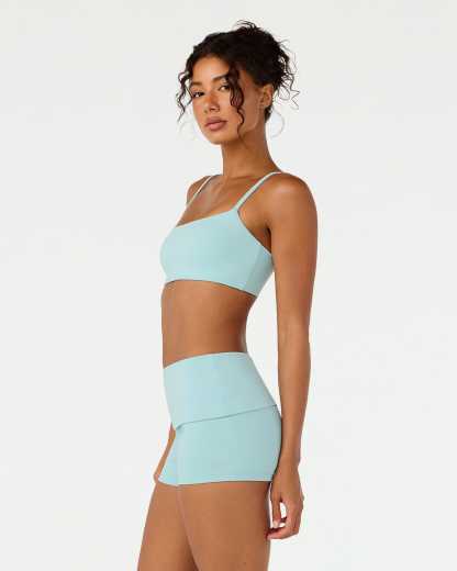 Form Essentials Crop | Aquatic