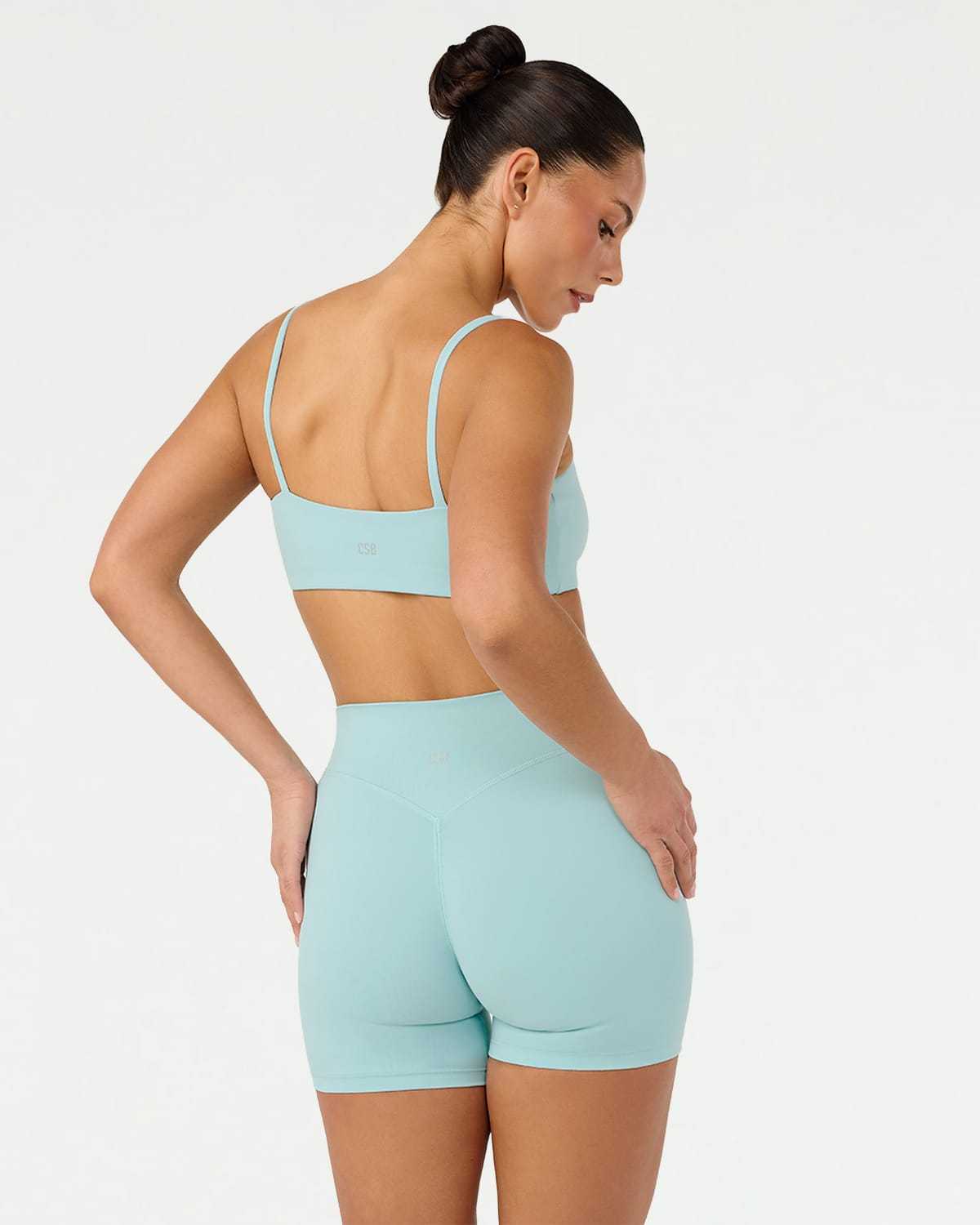 Form Essentials Crop | Aquatic
