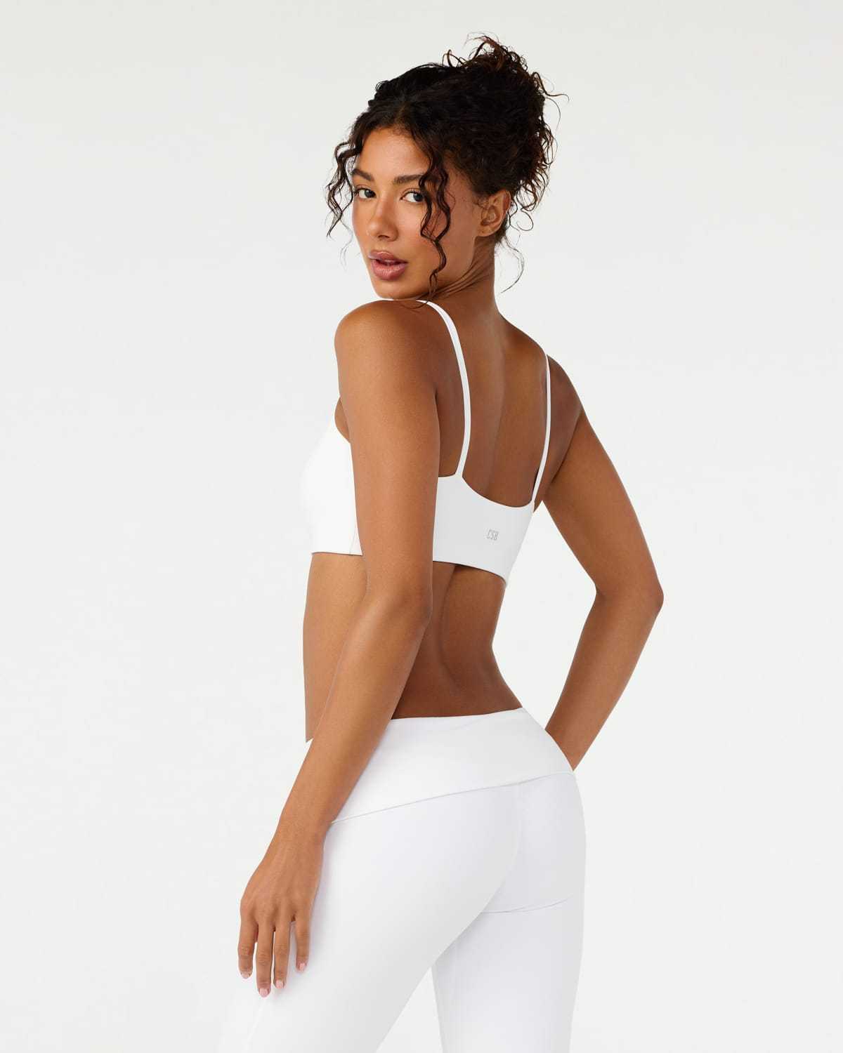 Form Essentials Crop | White
