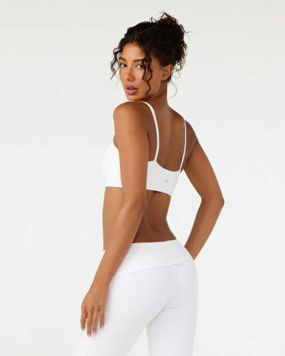 Form Essentials Crop | White